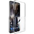 Samsung Galaxy Z Flip7 Imak Crystal Clear II Pro Kotelo - Läpinäkyvä