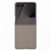 Samsung Galaxy Z Flip7 KindSuit kotelo EF-VF766PJEGWW - Ruskeanharmaa