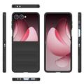 Samsung Galaxy Z Flip7 Rugged TPU Suojakuori - Musta