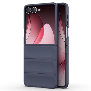 Samsung Galaxy Z Flip7 Rugged TPU Suojakuori - Tummansininen