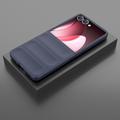 Samsung Galaxy Z Flip7 Rugged TPU Suojakuori - Tummansininen