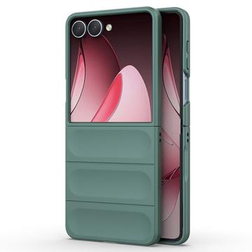 Samsung Galaxy Z Flip7 Rugged TPU Suojakuori - Vihreä