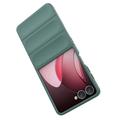 Samsung Galaxy Z Flip7 Rugged TPU Suojakuori - Vihreä