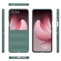 Samsung Galaxy Z Flip7 Rugged TPU Suojakuori - Vihreä