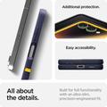 Samsung Galaxy Z Flip7 Spigen Nano Pop MagFit -kotelo - Mustikka laivasto