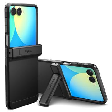 Samsung Galaxy Z Flip7 Spigen Tough Armor Pro Mag Kotelo - musta