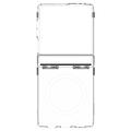 Samsung Galaxy Z Flip7 Spigen Ultra Hybrid Pro MagFit kotelo - läpinäkyvä