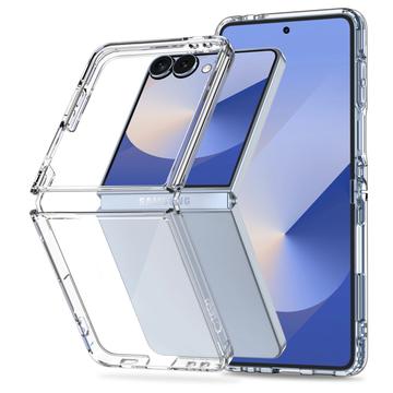 Samsung Galaxy Z Flip7 Tech-Protect Flexair Hybridikotelo - Läpinäkyvä