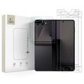 Samsung Galaxy Z Flip7/Z Flip8 Tech-Protect Easy Set 4-in-1 -suojaussarja - kirkas