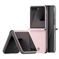 Samsung Galaxy Z Flip8 Dux Ducis Bril Läppäkotelo - Pinkki