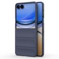 Samsung Galaxy Z Flip8 Rugged TPU Suojakuori - Tummansininen