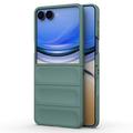 Samsung Galaxy Z Flip8 Rugged TPU Suojakuori - Vihreä