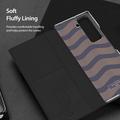 Samsung Galaxy Z Fold Special Dux Ducis Bril Läppäkotelo - Musta