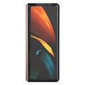 Samsung Galaxy Z Fold2 5G Hybridikotelo Suojakuori - Hiilikuitu - Ruskea