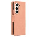 Samsung Galaxy Z Fold6 Korttilompakkokotelo - Pinkki