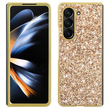 Samsung Galaxy Z Fold6 Glitter Series Hybridikotelo - Kulta