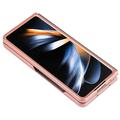 Samsung Galaxy Z Fold6 Glitter Series Hybridikotelo - Punainen