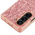 Samsung Galaxy Z Fold6 Glitter Series Hybridikotelo - Punainen