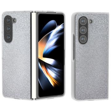 Samsung Galaxy Z Fold6 Tekojalokivi Rakenne Hybridkotelo - hopea