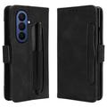 Samsung Galaxy Z Fold7 -kortinhaltijan lompakkokotelo - musta
