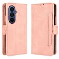 Samsung Galaxy Z Fold7 -kortinhaltijan lompakkokotelo - vaaleanpunainen