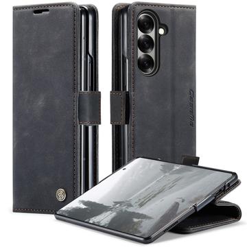 Samsung Galaxy Z Fold7 Caseme 013 Sarja Lompakkokotelo - Musta