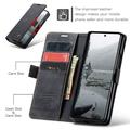 Samsung Galaxy Z Fold7 Caseme 013 Sarja Lompakkokotelo - Musta