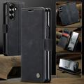 Samsung Galaxy Z Fold7 Caseme 013 Sarja Lompakkokotelo - Musta