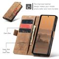 Samsung Galaxy Z Fold7 Caseme 013 Sarja Lompakkokotelo - Ruskea