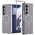 Samsung Galaxy Z Fold7 GKK magneettinen ohut kotelo, jossa on karkaistu lasi - harmaa