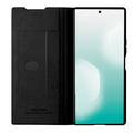 Samsung Galaxy Z Fold7 Nillkin Qin Pro Lompakkokotelo - Musta