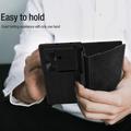 Samsung Galaxy Z Fold7 Nillkin Qin Pro Lompakkokotelo - Musta