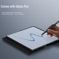 Samsung Galaxy Z Fold7 Nillkin Qin Pro Lompakkokotelo - Ruskea