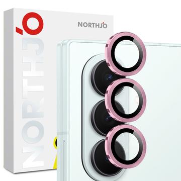Samsung Galaxy Z Fold7 Northjo kameran linssinsuojussarja - Vaaleanpunainen