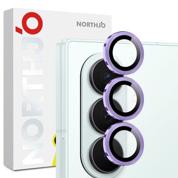 Samsung Galaxy Z Fold7 Northjo kameran linssinsuojussarja - violetti