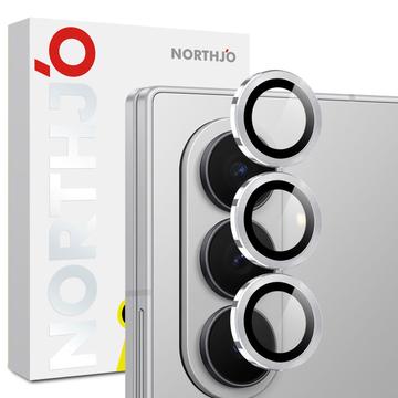 Samsung Galaxy Z Fold7 Northjo kameran linssinsuojussarja - hopea