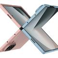 Samsung Galaxy Z Fold7 Muovikotelo, jossa on karkaistua lasia oleva näytönsuoja - musta