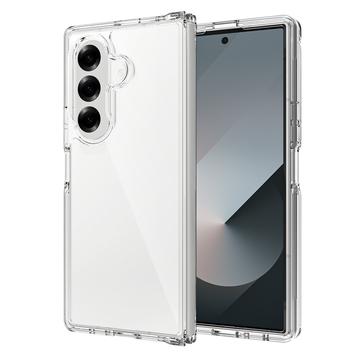 Samsung Galaxy Z Fold7 Naarmunkestävä Hybridikotelo - Läpinäkyvä