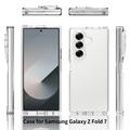 Samsung Galaxy Z Fold7 Naarmunkestävä Hybridikotelo - Läpinäkyvä