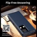 Samsung Galaxy Z Fold7 Smart Clear View Käännä kotelo korttipaikalla