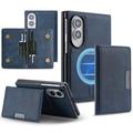 Samsung Galaxy Z Fold8 -magneettikotelo korttitaskulla - sininen