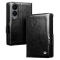 Samsung Galaxy Z Fold8 Qialino Classic Lompakkomallinen Nahkakotelo