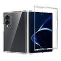 Samsung Galaxy Z Fold8 Naarmunkestävä Hybridikotelo - Läpinäkyvä