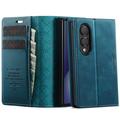 Samsung Galaxy Z Fold8 Ultra Caseme 033 vasikka tekstuuri lompakko tapauksessa RFID-sulku - vihreä