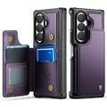 Samsung Galaxy Z Fold8 Ultra Caseme C22 -kotelo, RFID-korttilompakko - violetti