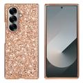 Samsung Galaxy Z Fold8 Ultra Glitter Series Hybridikotelo - Ruusukulta