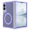 Samsung Galaxy Z Fold8 UltraGuard Matte MagSafe Kotelo - Tumman violetti