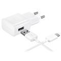 Samsung Fast USB-C Matkalaturi EP-TA200EWE - Bulkki - Valkoinen