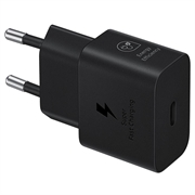 Samsung USB-C Laturi ja Kaapeli EP-T2510XBEGEU - 25W - Musta