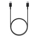 Samsung USB-C / USB-C-kaapeli EP-DG977BBE - 1m - irtotavarana - musta